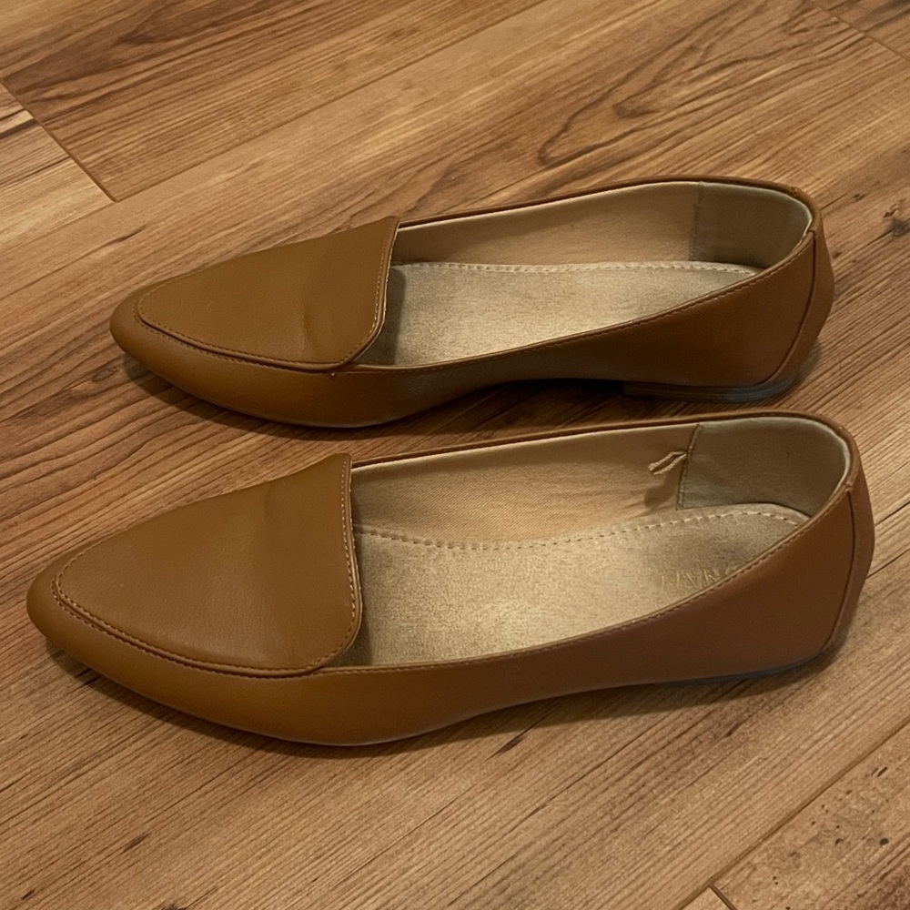 SLIP-ON | SHOES | BROWN | 9